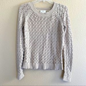 LOFT Ann Taylor Taupe Tan Sweater